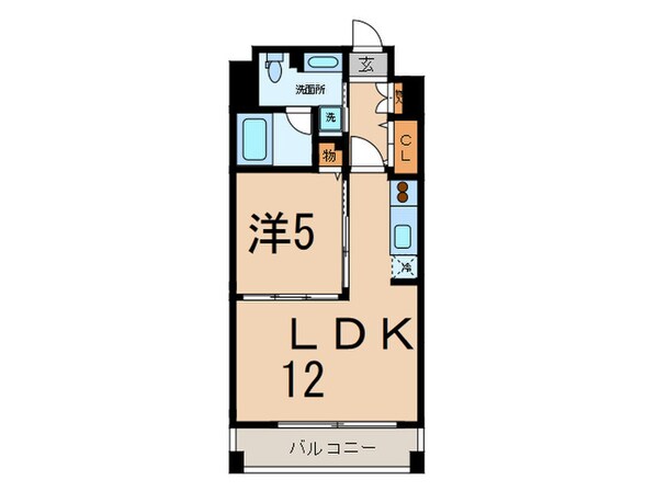 レジディア芝大門Ⅱの物件間取画像